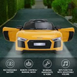 KlikA R8 Spyder Audi Licensed Kids Electric Ride On Car Remote Control YL -Outdoor Living Sales Store bXugXE9d0fjsFdNw9 h7lceZM