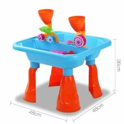 Keezi Kids Outdoor Sand And Water Children Activity Play Table Sandpit Toy Set -Outdoor Living Sales Store bZm87szdf2hjNz t4xXPh4ELY