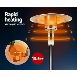 Devanti Outdoor Gas Patio Heater -Outdoor Living Sales Store bjV0sHUuTYDJobELMQyEg8ndU