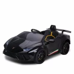 KlikA Lamborghini Performante Kids Electric Ride On Car Remote Control - Black