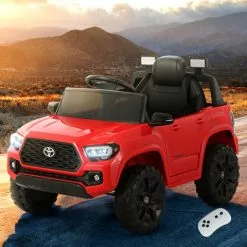 Rigo Toyota Ride On Car Kids Electric Off Road Tacoma Jeep Red 13 Rigo Toyota Ride On Car Kids Electric Off Road Tacoma Jeep Red -Outdoor Living Sales Store c3pvwaoVn8N0f9y 5A2NRJnZ0