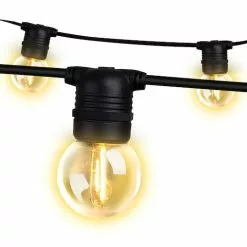 Jingle Jollys 68m LED Festoon Lights String Lighting Outdoor Wedding Party Home