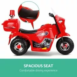 Kids Ride On Car Police Patrol Motorcycle Electric Motorbike Toy Bike Cars Battery Children Toys Red 6V For Boys Girls Rigo -Outdoor Living Sales Store cyTwdBAbCtaXlrKQkVFhVrrqY