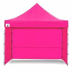 Gazebo Tent Marquee 3x3 PopUp Outdoor Wallaroo Pink