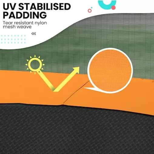 Kahuna 8ft Twister Springless Trampoline 5 Kahuna 8ft Twister Springless Trampoline - Image 5