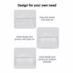 Gazebo Tent Marquee 3x4.5m PopUp Outdoor Wallaroo White -Outdoor Living Sales Store e7Js5mev0b7VVgIEdzzc1Ypgc