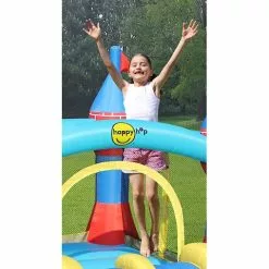 Happy Hop Inflatable 370cm Castle Bouncer W/ Double Slide Kids/Child Outdoor Toy -Outdoor Living Sales Store eIUA6ioksMkADRvdgwDDGAQ74