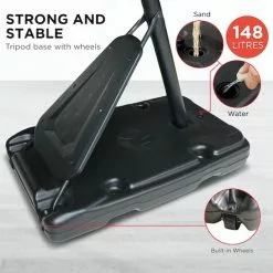 Kahuna Portable Basketball Hoop System 2.3 To 3.05m For Kids & Adults -Outdoor Living Sales Store eSTwz oXmlsIQpSiSsUWzt wI