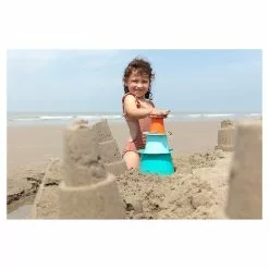 Quut Alto 18cm Sand Builder Toy For Kids Lagoon Green/Vintage Blue/Mighty Orange -Outdoor Living Sales Store fAB3 2SbbNTFoq0JYRnmFvOTw