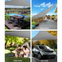 Instahut Sun Shade Sail Cloth Shadecloth Rectangle 4x4x5.7m -Outdoor Living Sales Store fKqxtYwjXQTemnHBpLAEhcqW4