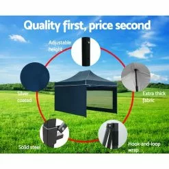 Instahut Gazebo Pop Up Marquee 3x4.5 Folding Tent Gazebos 12 Instahut Gazebo Pop Up Marquee 3x4.5 Folding Tent Gazebos -Outdoor Living Sales Store fL3qr2 j9ltqiGogfZh9aiIh8