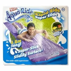 Kosmik 4.8m Aqua Ride Single Superslide Kids/Children Water Slide Outdoor Play -Outdoor Living Sales Store fMWyNjmP5 GMbL8kFcp6QmI w
