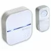 Sansai Plug In Wireless Door Chime/Bell/Ring 58 Tones/150m Range Waterproof