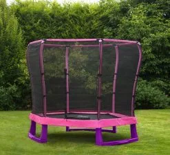 Plum Play Plum 7ft Junior Jumper Trampoline - Pink -Outdoor Living Sales Store fr2JTLMVEOXKOI3LIyla7qo