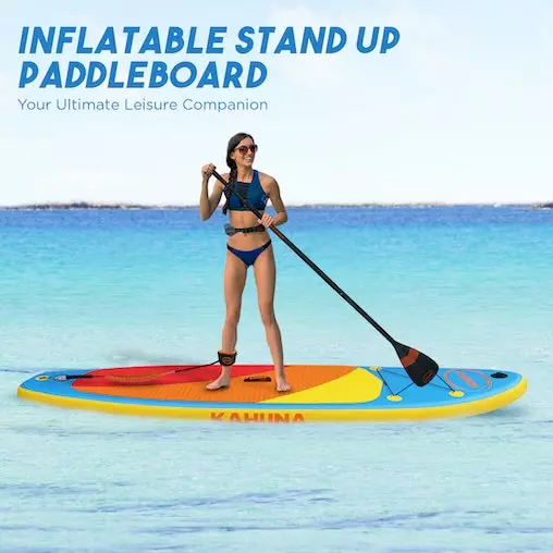 Kahuna Hana Inflatable Stand Up Paddle Board 10FT SUP Paddleboard 12 Kahuna Hana Inflatable Stand Up Paddle Board 10FT SUP Paddleboard - Image 12