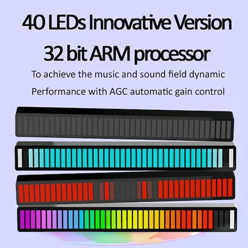 Sansai 450mAh Bluetooth Rechargeable LED RGB Ambient Light Assorted W/ Stand 4 Sansai 450mAh Bluetooth Rechargeable LED RGB Ambient Light Assorted W/ Stand - Image 4