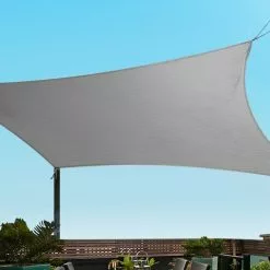 Instahut Sun Shade Sail Cloth Shadecloth Canopy 280gsm 3x3m -Outdoor Living Sales Store i53DP wu LCcLqdCSRcWkGSes