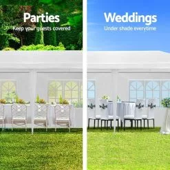 Instahut Gazebo 3x6 Outdoor Marquee Gazebos Wedding Camping Tent 8 Panel -Outdoor Living Sales Store iIU9iK1Kh68jlUA1HTLdv5eJo