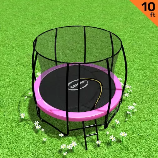 Trampoline Kahuna Classic 10ft Round - Pink 2 Trampoline Kahuna Classic 10ft Round - Pink - Image 2