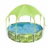 Bestway Steel Pro Splash-In-Shade Swimming Play Pool Above Ground Mist Shade