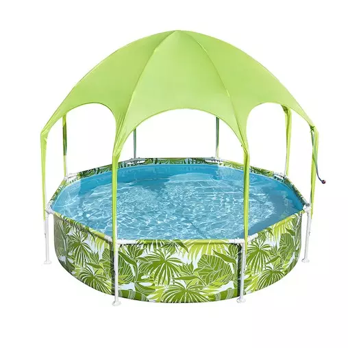 Bestway Steel Pro Splash-In-Shade Swimming Play Pool Above Ground Mist Shade 1 Bestway Steel Pro Splash-In-Shade Swimming Play Pool Above Ground Mist Shade