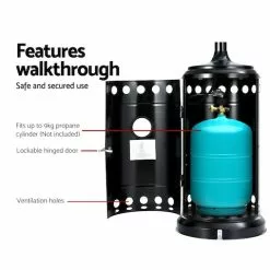 Devanti Outdoor Gas Patio Heater -Outdoor Living Sales Store jdNzpY sSHBSAG6BoBMBJQH8o