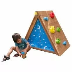 KidKraft A-Frame Hideaway And Climb -Outdoor Living Sales Store jvrcdAK5e47vEW yx6l8a8mo