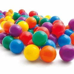 100pc Intex 8cm Kids Plastic Balls Indoor/Outdoor Ball Pit/Playpen/Pool Toys 2y+ -Outdoor Living Sales Store k61Ml 5FMaWj XzzhBxxma6SQ