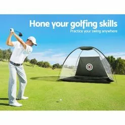 Everfit 3M Golf Practice Net Tent Driving Target Mat -Outdoor Living Sales Store k6QLXqG1teD4UQ7DFAZby4B6E