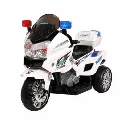 Kids Ride On Car Electric Cars Toys Patrol Motorbike S1K Inspired Battery 12V Police Rigo