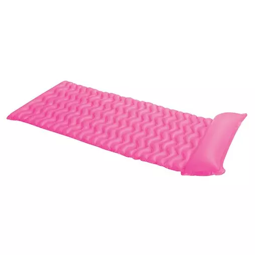 Intex Tote N Floating 229cm Inflatable Pool/Swimming Mat W/ Pillow Pink 14y+ 1 Intex Tote N Floating 229cm Inflatable Pool/Swimming Mat W/ Pillow Pink 14y+