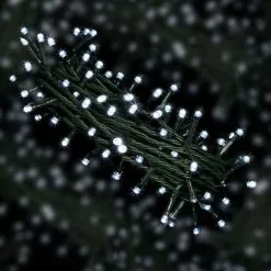 Lenoxx 200 LED Christmas Decoration/Party White Light/Solar Panel Outdoor/Indoor -Outdoor Living Sales Store lD5MJ1EkoTmGlEjNC txOD9Wk