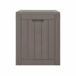 Gardeon Outdoor Lockable Storage Box 118L - Grey -Outdoor Living Sales Store lDwawyxyWmcTLsKfLPfna iBM