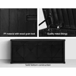 Gardeon Outdoor Storage Bench 430L -Outdoor Living Sales Store mBdSRclQoa6levdcjcKPS63TA