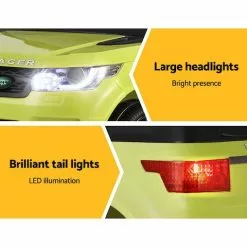 Rigo Kids Ride On Car 12V Electric Toys Cars Range Rover Green -Outdoor Living Sales Store mEtyo2A5xDrc yAjdSC5hIu0M