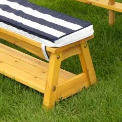 KidKraft Kids Picnic Table & Bench With & Umbrella -Outdoor Living Sales Store mkCOuW7lVNTroQIpvj2ocbyQ