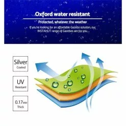 Instahut Gazebo Pop Up Marquee 3x3 Tent Folding Gazebos 11 Instahut Gazebo Pop Up Marquee 3x3 Tent Folding Gazebos -Outdoor Living Sales Store n8Hm6u1OR12OhMPzFsj8v5CSI