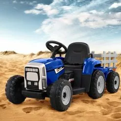 Rigo Ride On Car Tractor Trailer Toy Kids Electric Cars 12V Battery Blue 13 Rigo Ride On Car Tractor Trailer Toy Kids Electric Cars 12V Battery Blue -Outdoor Living Sales Store n lsxnGWq5HkiHQKpYpxRRDc