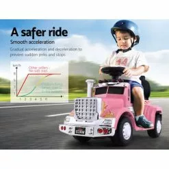 Rigo Ride On Truck Car Kids Toy Pink -Outdoor Living Sales Store o wNl9m RSJoBxwTQe9Q1Yop8