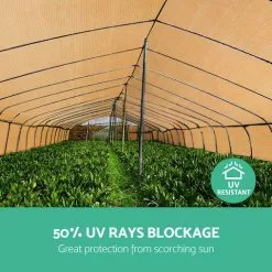 Instahut 50% Sun Shade Cloth Shadecloth Sail Roll Mesh Outdoor 100gsm 3.66x10m 13 Instahut 50% Sun Shade Cloth Shadecloth Sail Roll Mesh Outdoor 100gsm 3.66x10m -Outdoor Living Sales Store pBx5btEYSsWebbcAdJ9Wxt4 U