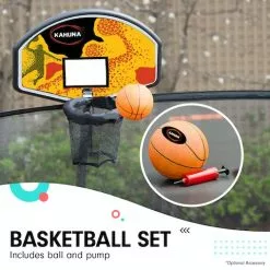 Kahuna Blizzard 14ft Trampoline With Basketball Set - Blue 21 Kahuna Blizzard 14ft Trampoline With Basketball Set - Blue -Outdoor Living Sales Store pEdGiQPlSfz5rF Z1oLvyFxQ4