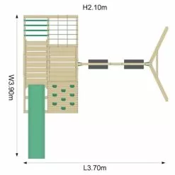 Plum Play Climbing Pyramid With Swings And Slide -Outdoor Living Sales Store pIkHmf2WA2OuEqI 7ulfzj2SQ
