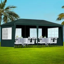 Instahut Gazebo 3x6 Outdoor Marquee Gazebos Wedding Camping Tent 4 Panel -Outdoor Living Sales Store pMDgxYV1LDGtKdMw3MnkNRG7g