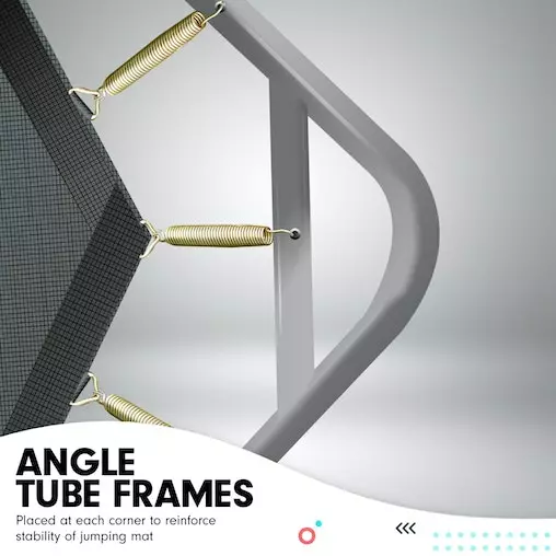 Kahuna Trampoline 8 Ft X 11 Ft Rectangular Outdoor - Orange 6 Kahuna Trampoline 8 Ft X 11 Ft Rectangular Outdoor - Orange - Image 6