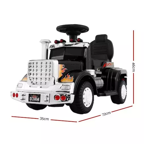 Rigo Ride On Truck Car Kids Toy Black 3 Rigo Ride On Truck Car Kids Toy Black - Image 3
