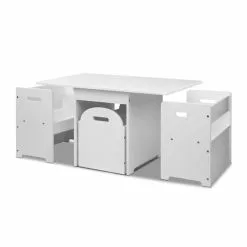 Gardeon Kids Table And Chair Storage Box Activity Desk