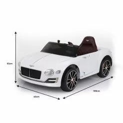 KlikA Bentley Exp 12 Speed 6E Licensed Kids Ride On Electric Car Remote Control - White 16 KlikA Bentley Exp 12 Speed 6E Licensed Kids Ride On Electric Car Remote Control - White -Outdoor Living Sales Store qDEHu1ZiRNky3YM0TgZrHzNCc