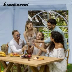 Wallaroo 6x4.5m Wedding Gazebo Marquee With Sidewalls -Outdoor Living Sales Store qVBfdUrfiHyVMntylY7gfIcSw
