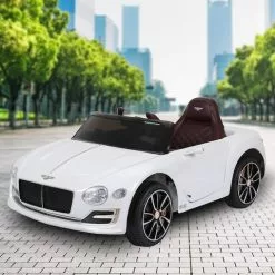 KlikA Bentley Exp 12 Speed 6E Licensed Kids Ride On Electric Car Remote Control - White 23 KlikA Bentley Exp 12 Speed 6E Licensed Kids Ride On Electric Car Remote Control - White -Outdoor Living Sales Store q O54MqSxFfPFOvuCUNDi2CAw