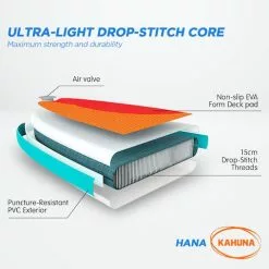 Kahuna Hana Inflatable Stand Up Paddle Board 10FT SUP Paddleboard 18 Kahuna Hana Inflatable Stand Up Paddle Board 10FT SUP Paddleboard -Outdoor Living Sales Store qb pmGzBy2es44192 5Cv7OM